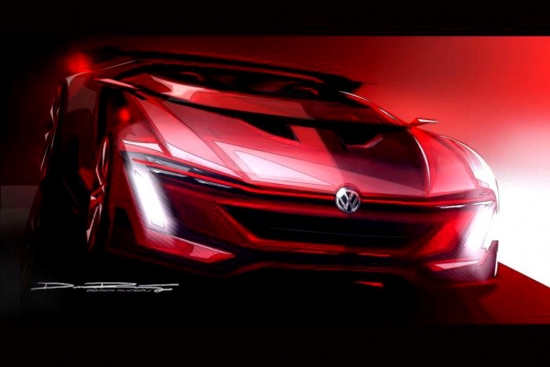 GTI Vision Gran Turismo-это виртуальная концепция суперкара Volkswagen
