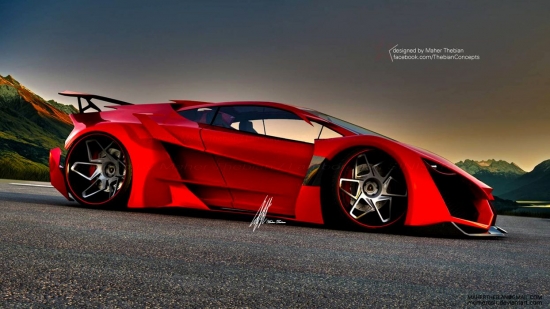 Lamborghini Sinistro концепция итальянского суперкара