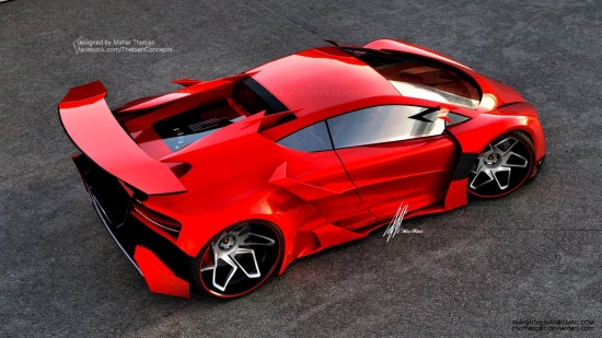 Lamborghini Sinistro Italian supercar concept